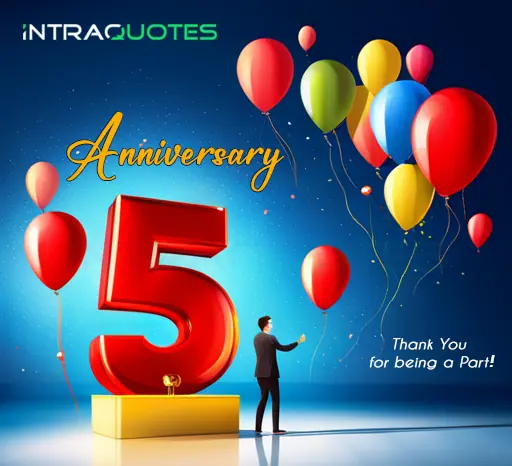 INTRAQUOTES 5 Years anniversary