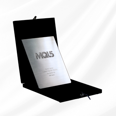 MQL5 Silver Trophy Award for developer success